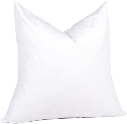 puredown 24x24 Feather Down Pillow Insert, 1 Pack Throw Pillow Insert for Couch, Chairs, Office, Apartments