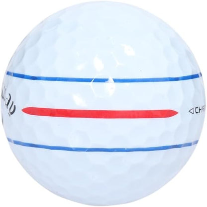 Callaway Chrome Soft Triple Track 360 Golf Balls (White, 3pk) 1 Sleeve 2024