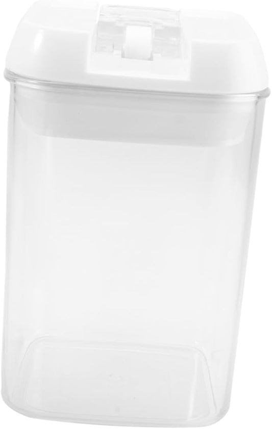1pc Grain Storage Tank Sealed Storage Jar Plastic Cereals Container Plastic Storage Boxes Transparent Storage Boxes Sealed Tank Food Organizer Sealed Storage Can Kitchen Container