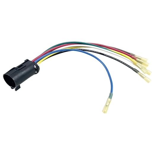 7-Way Replacement Connector Replaces 3024188 for Buyers SHPE Controller 3014199 & Wiring Harness 3006724 (Male Connector)