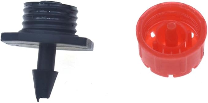 10Pcs Irrigation Drippers Sprinklers 14 Inch Drip Watering System for Vegetable Gardens, Flower beds, Lawn
