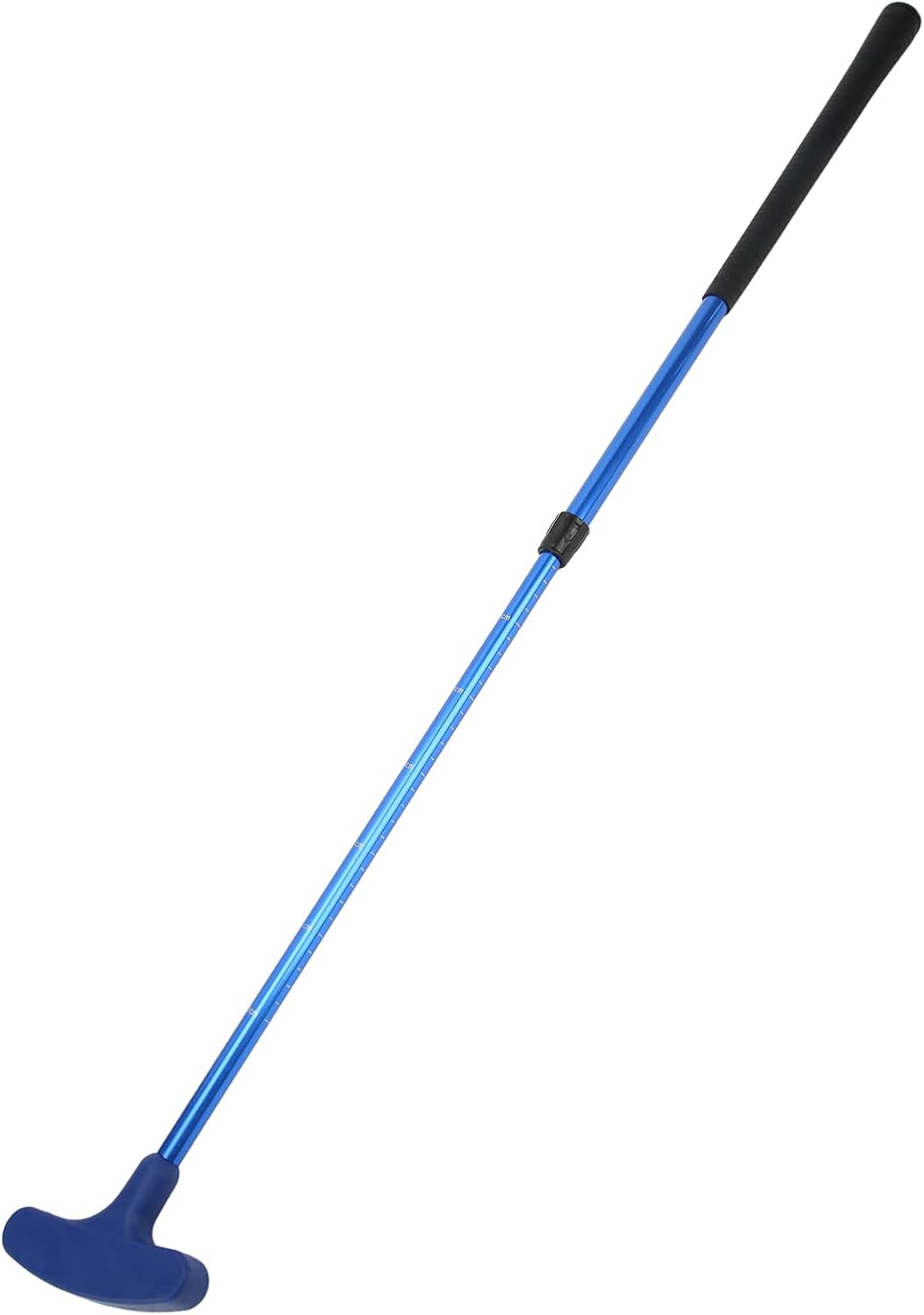 Putter Retractable Double Sides Tool with Sc for Adults Entertainment GiftRed PutterRetractable