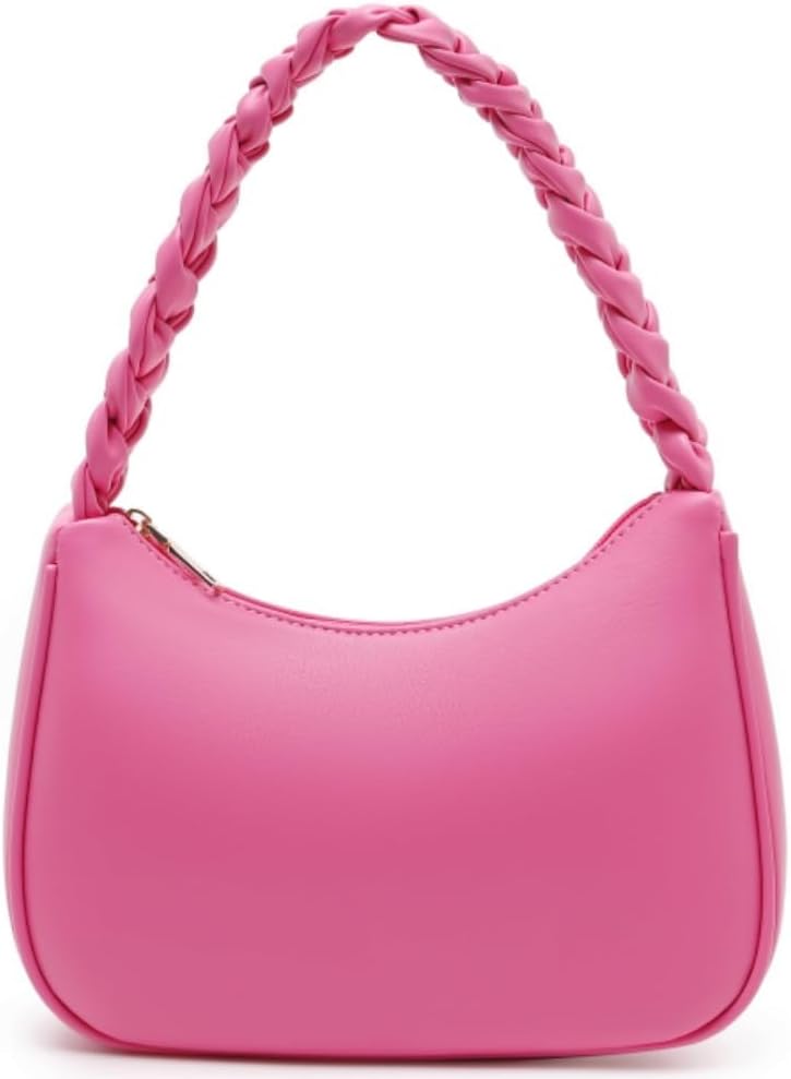 CYHTWSDJ Shoulder Bags for Women, Cute Hobo Tote Handbag Mini Clutch Purse with Zipper Closure