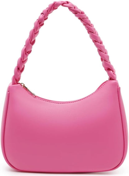 CYHTWSDJ Shoulder Bags for Women, Cute Hobo Tote Handbag Mini Clutch Purse with Zipper Closure