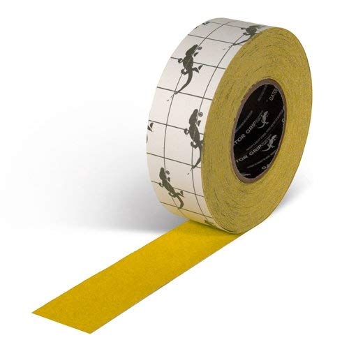 Gator Grip Premium Grade Colored Anti-Slip Tape (2" x 20 Yard, Yellow, 6)