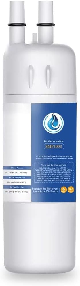 Replacement for EDR1RXD1, W10295370A, Compatible with Kenmore 46-9081, 46-9930, P4RFWB, P8RFWB2L, Pack of 1