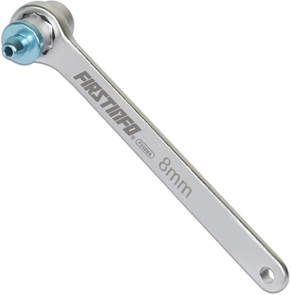 FIRSTINFO F3508A - 0.315" Mini Brake Bleed Wrench with 12-Point Plug for Automotive and Motorcycle Brake Bleeds