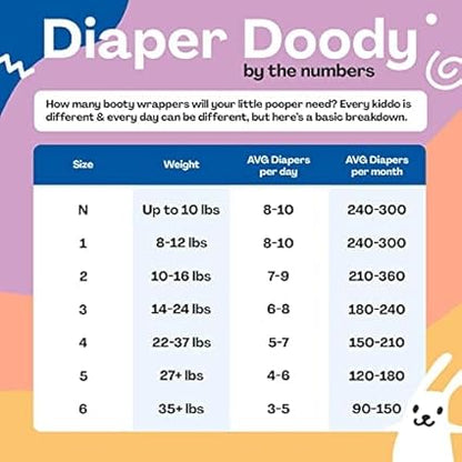Hello Bello Premium Baby Diapers Size 1, 32 Count of Disposable, Extra-Absorbent, Hypoallergenic Baby Diapers with Snug and Comfort Fit, Alphabet Soup
