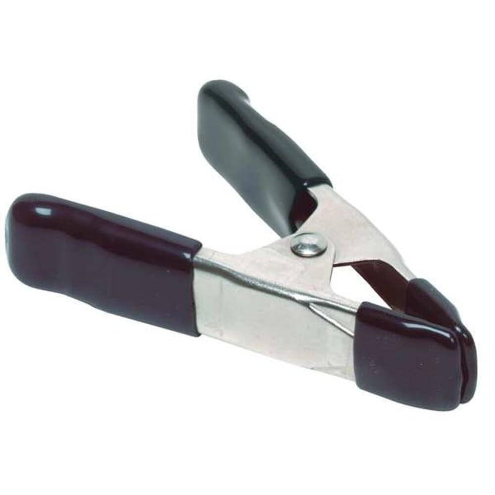 Westward Spring Clamp, 1 in Jaw, 4 in Length
