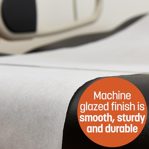 Caring Headrest Exam Table Paper, Smooth, 8.5" x 225", 12 Rolls/Case, Disposable Medical Table Paper for Chiropractors, Massage Therapists & Physical Therapy Offices, Hygienic Surface Protection