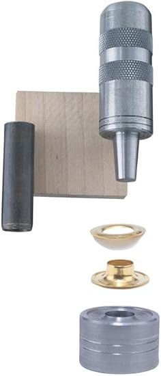 General 71264 1/2" Brass Grommet Kit 12 Count