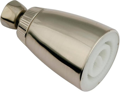 Kingston Brass K130A8 Plastic Shower Head, Brushed Nickel