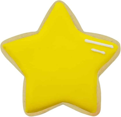 R  M International Star Soft-Grip Cookie Cutter, One Size, Yellow