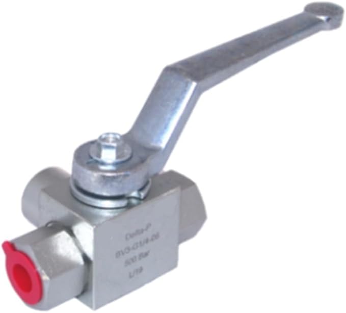 Hydraulic Ball Valve 3 Way High Pressure 14 inch to 34 inch for BSP 500 Bar MWP, Hydraulic three-way High Pressure Ball Valve(G14)
