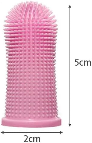 Soft Silicone Pet Dog Finger Toothbrush Pet Teeth Oral Cleaning Brush Pet Bad Breath Tartar Teeth