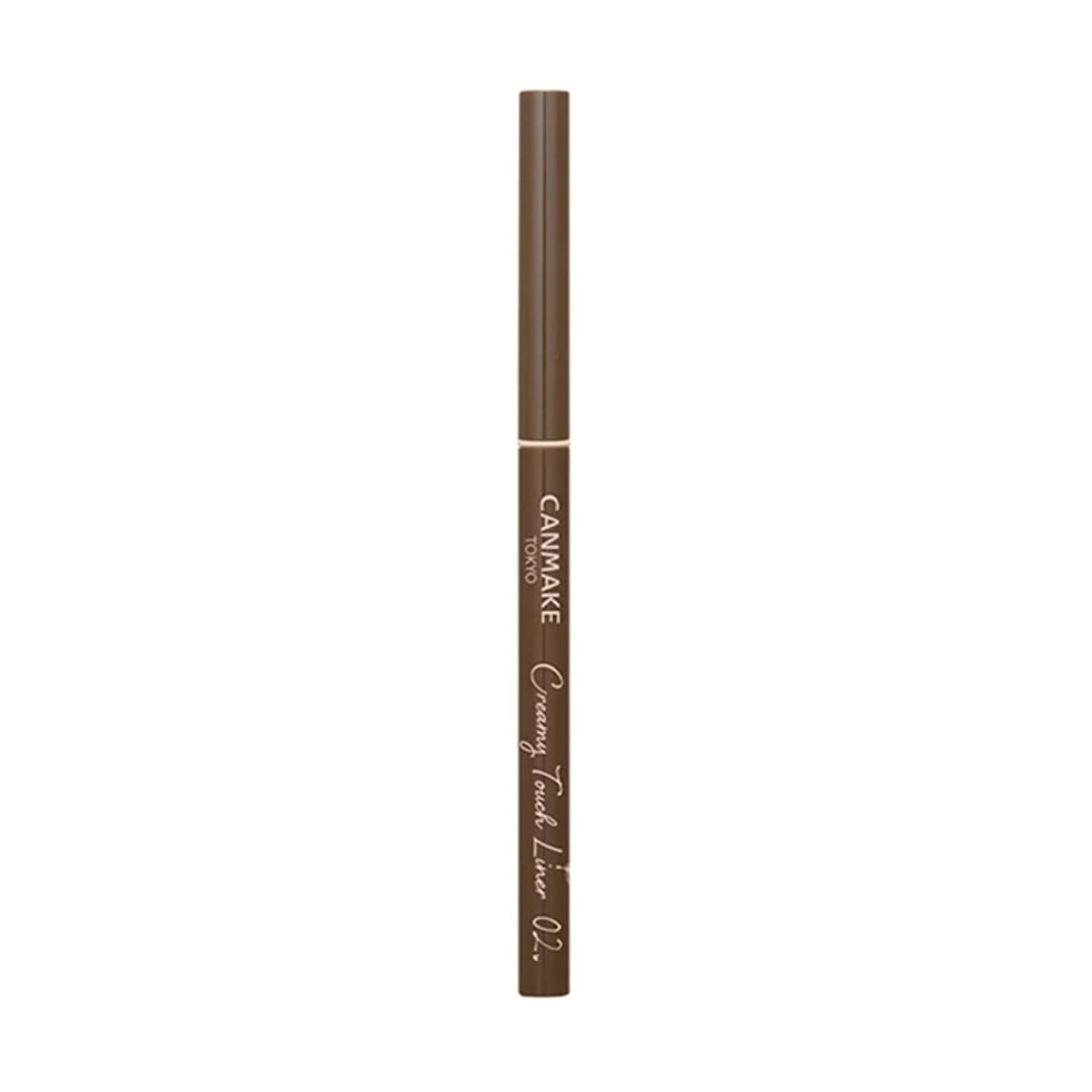CANMAKE Creamy Touch Liner 1.5mm Slim Eyeliner (0.09 g) (02 Medium Brown)