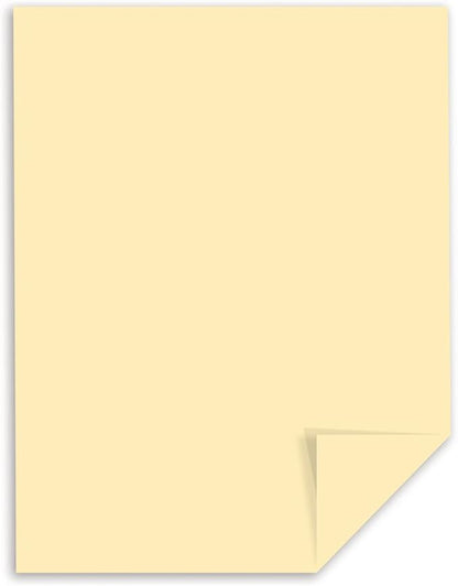 Neenah Paper 49581 Exact Index Card Stock, 110lb, 8 12 x 11, Ivory, 250 Sheets
