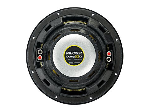 Kicker CWCS104 CompC 10" Subwoofer Single Voice Coil 4-Ohm