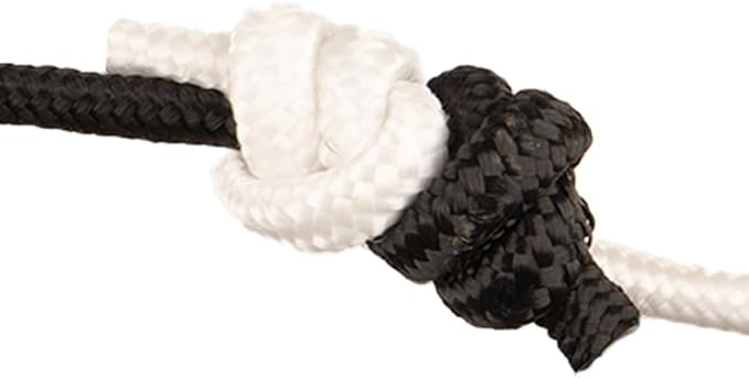 Rope  Cord Polypropylene 516" Utility Rope a Strong All-Purpose Rope for Camping, Flag Poles, Landscaping  More! a Black