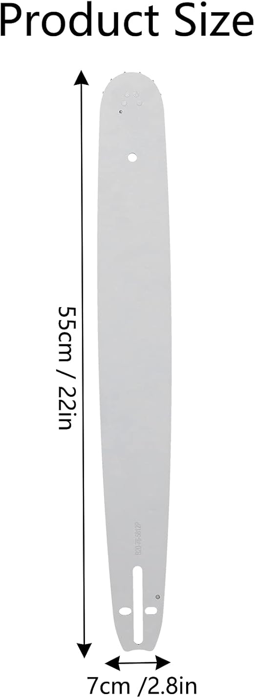 Chainsaw Bar Manganese Steel Drive Plate for Garden Logging, Fits 20in Gasoline Saw, Improves Work Efficiency, for Forestry and