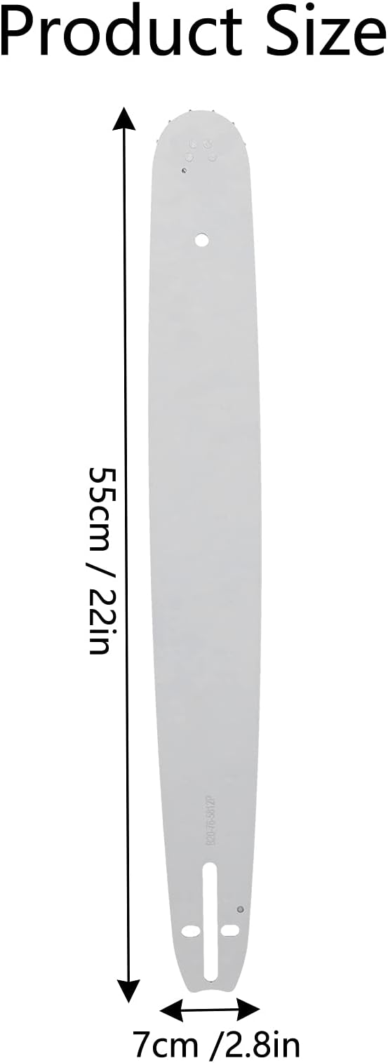 Chainsaw Bar Manganese Steel Drive Plate for Garden Logging, Fits 20in Gasoline Saw, Improves Work Efficiency, for Forestry and