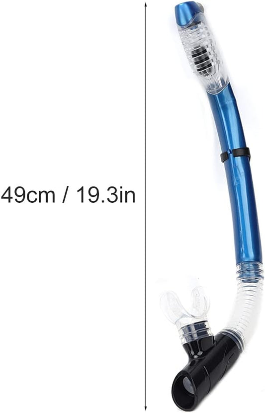 Detachable Dry Swim Snorkel, Ergonomic Design for Comfortable Snorkeling and Diving