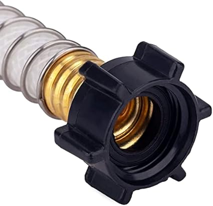 RecPro RV Flexible Kink Free Hose Protector  Garden Hose Extension Adapter  Heavy Duty (1)