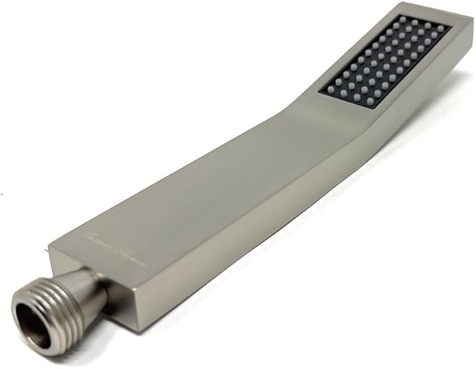 Cascada Contemporary Brass High Pressure Hand Held Shower  Single Setting Hand Shower (Brushed Nickel)