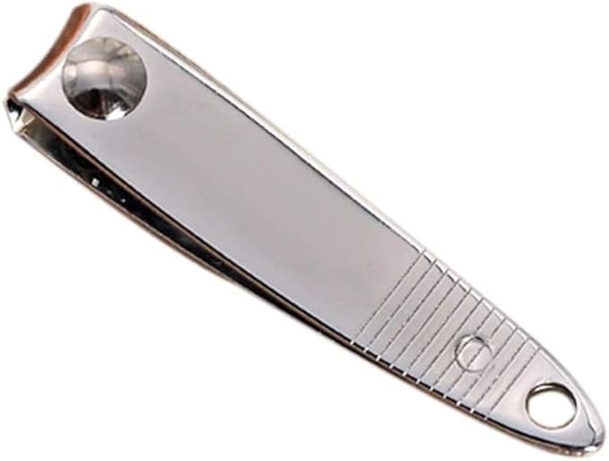Silver Stainless Steel Hand Toe Nail Clipper Cutter Trimmer Manicure Pedicure Care Scissors Fingernail and Toenail Clippers