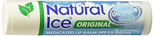 Mentholatum Natural Ice Lip Balm Original SPF 15 1 Each