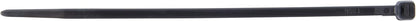 nVent GARDNER BENDER 46-104UVB 4 in. Cable Ties, 18 lb. Rated, 100-Pack UV-Resistant Black Nylon Zip Ties (Formerly: Gardner Bender)