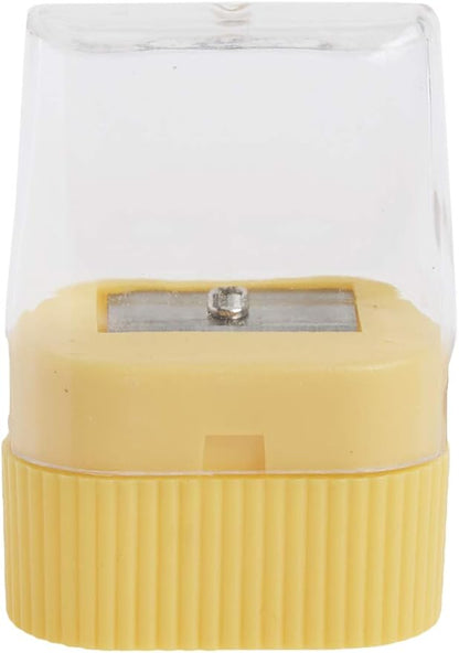Pencil Grip The Classics Pencil Sharpener with Stainless Steel Blade (Single Wedge Shape), Assorted Colors (TPG-142)