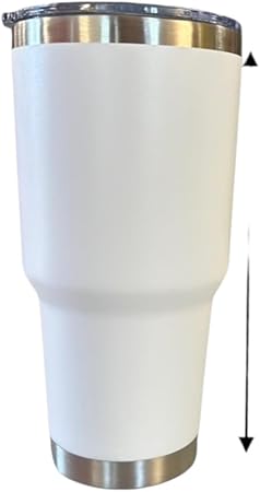 stainless steel cup Water bottle bottle Stainless steel tumbler Black Tumbler Tumbler for engrave (30oz White(52))