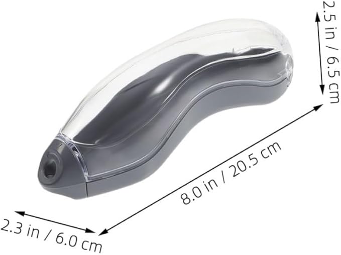 Mikikit 2Pcs Transparent Swimming Goggle Storage Box Portable Eyewear Case for Goggles and Sunglasses for Travel Outdoor Activities Compact Design for