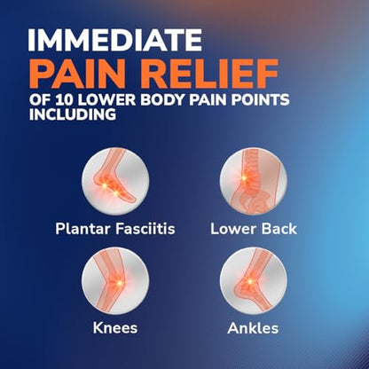Dr. Scholl’s Advanced Pain Relief Insoles for Men Women, Heavy Duty Orthotics Inserts for Work Shoes & Boots, Plantar Fasciitis & Arch Support, Flat Feet, Shock-Absorbing, Supports up to 340 lbs MEN 7.5-8 WOMEN 8.5-9