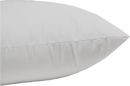 MoonRest Square Pillow Form Insert Hypoallergenic Sham Stuffer, 100 Polyester Microfiber Fill, Lined with Woven Cotton Blend Cover for Decorative Pillow Couch Sofa Bed Cushions 23 X 23