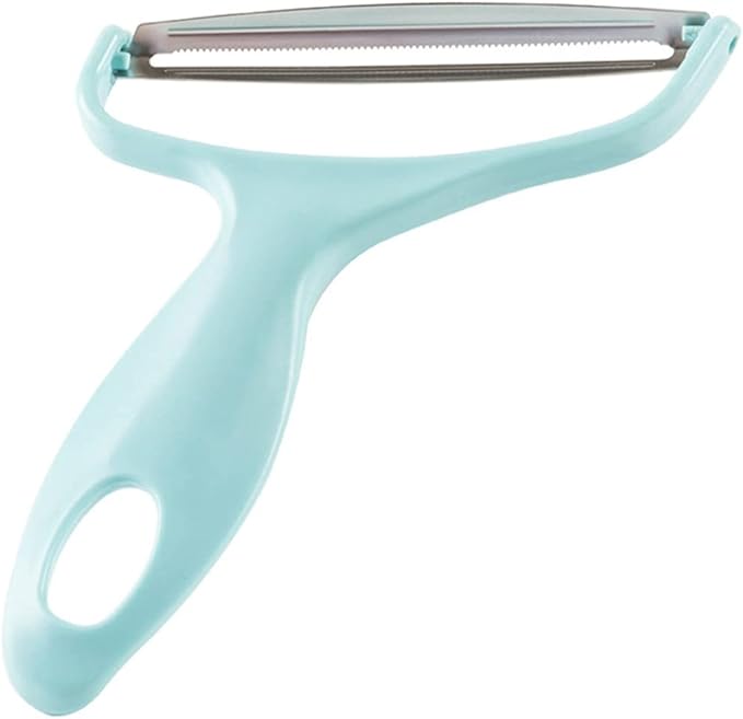Vegetable Peeler Stainless Steel Wide Mouth Cabbage Grater Multifunctional Fruit Slicer for Kitchen Blue Home Kitchen Tools