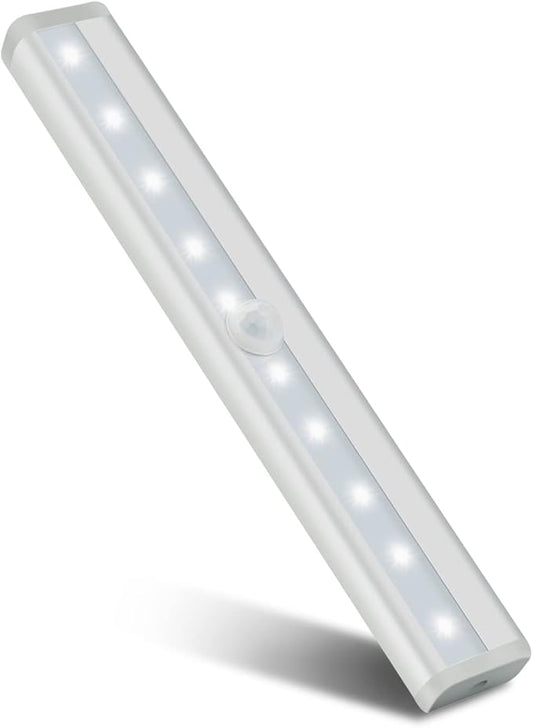 LED Closet Light, Motion Activated Lights, LED Motion Sensor Lights, Anywhere Adhesive Magnetic Night Light Bar for Closet, Hallway, Staircase, Closet, Kitchen