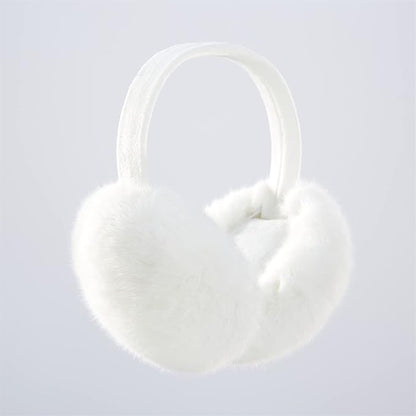 Earmuffs Cute Dense Faux rabbit Fur Creative Warm Ear Warmer Furry Winter Outdoor EarMuffs Foldable Ear Warmer Unique Gifts