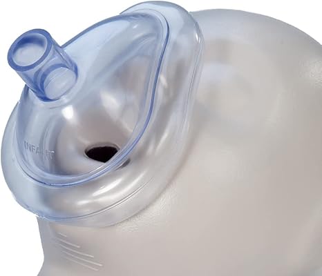 WNL Products 5000ITM Practi-Mask Infant CPR Training Mask Includes 10 (10 Pack - Infant)