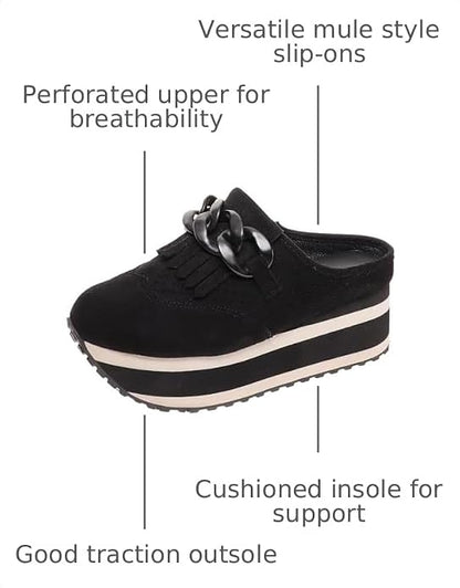 Paloma-3 Women's Platform Fashion Mule Sneakers for Women