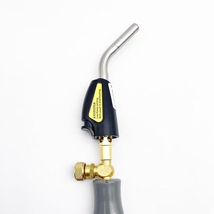 Handheld Propane Torch Liquefied Gases Welding Soldering Tool with Piezo Ignition Fipower Adjustment