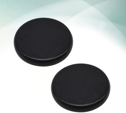 Ciieeo 2pcs Heating Stones for Massage Massaging Rocks hot Stones for Massage Massage stoness Marble Massage Stones Basalt Massage spa Relaxing Black Major hot Back Pain