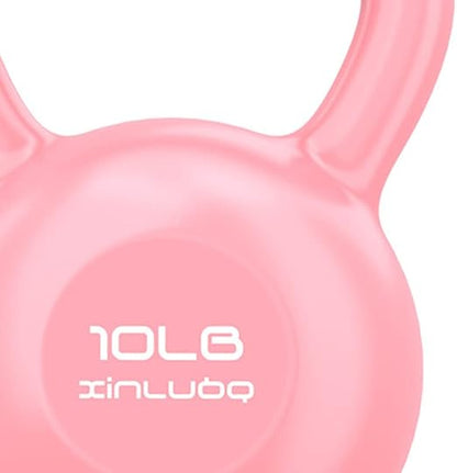20LB Kettlebell Weights,Strength Training Wide Handle Kettlebell for Men Women