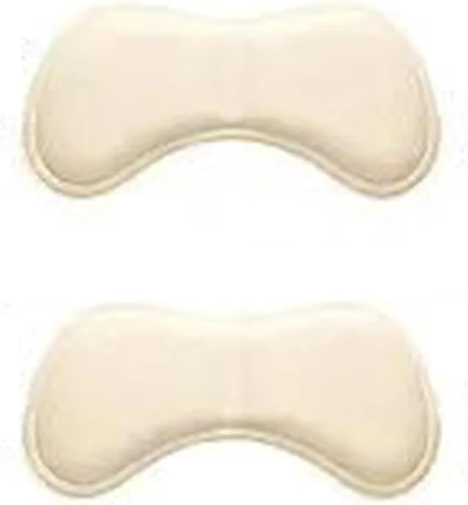 2pcs 4D Heel Pads Insoles Patch Shoe Cushion Pain Relief Feet Care Heel Adhesive Back Sticker Shoes Insert (Color : B-Beige)