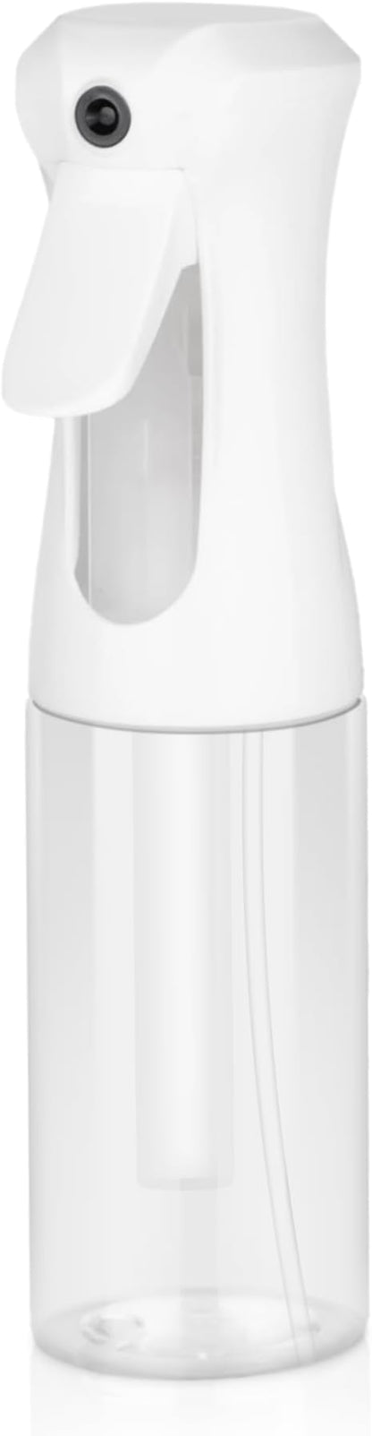 Continuous Spray Bottle for Hair, 1Pack White 6.8oz Mister Spray Bottle, Hair Spray Bottles for Hairstyling, Cleaning, Plants, Pets, Salons & More
