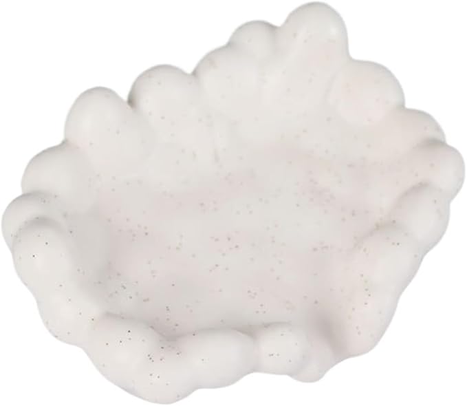 Ceramic Bubble Soap Box Drain Household Bathroom Soap Box Hotel Soap Rack(A)
