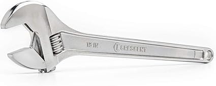 Crescent Adjustable Tapered Handle Wrench - Boxed - Home Improvement, Garage  Mechanic Versatile Hand Tool - 15" - AC215BK