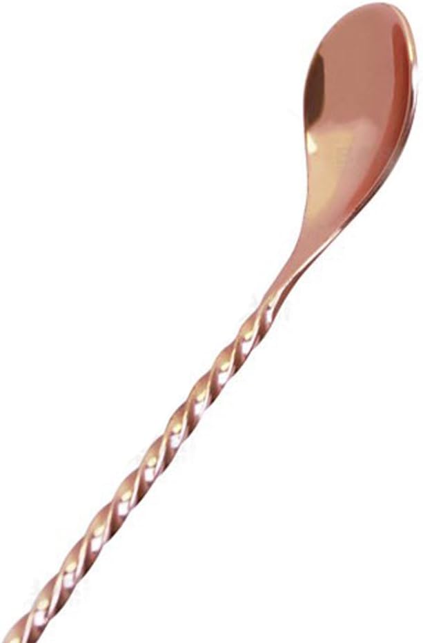 BarConic Copper Bar Spoon with Disk - 11"