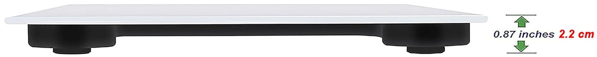 Scale for Body Weight, Digital Bathroom Scale, Weight Scales for People,Body Scale,White,Max:400LB/180KG,2 Weighing Units: LB/KG